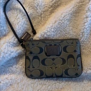 Coach wristlet - used